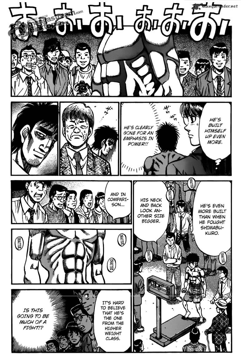 Hajime no Ippo: Fighting Spirit, Chapter 927 image 13